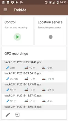 TrekMe - GPS trekking offline android App screenshot 0